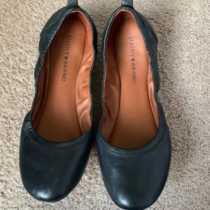 Lucky Brand Black Flats